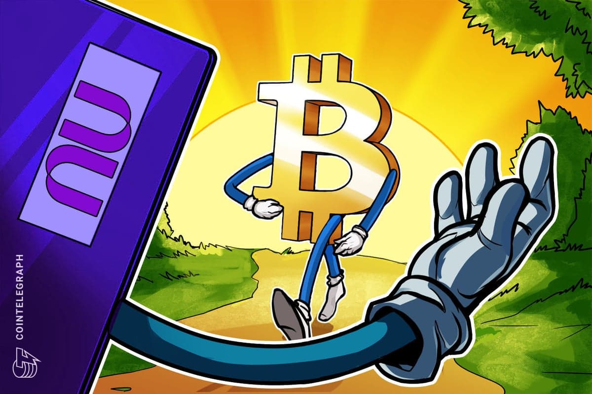Nubank libera até 100% de desconto no trade de criptomoedas