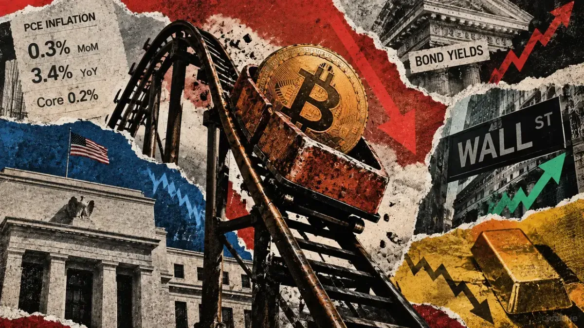 Bitcoin slips below $84,000 after $85,000 breakout as bond yields rise