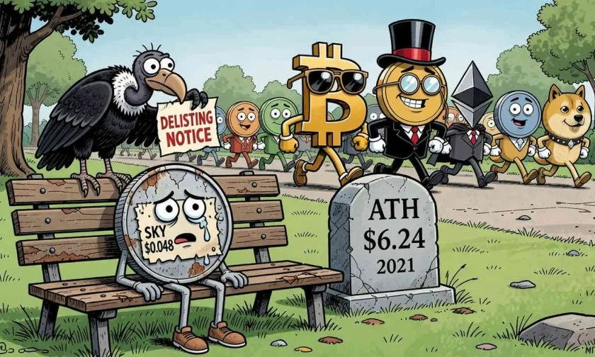 Skycoin (SKY) toca mínimos históricos este 27 de junio: el 99% de su valor se ha evaporado