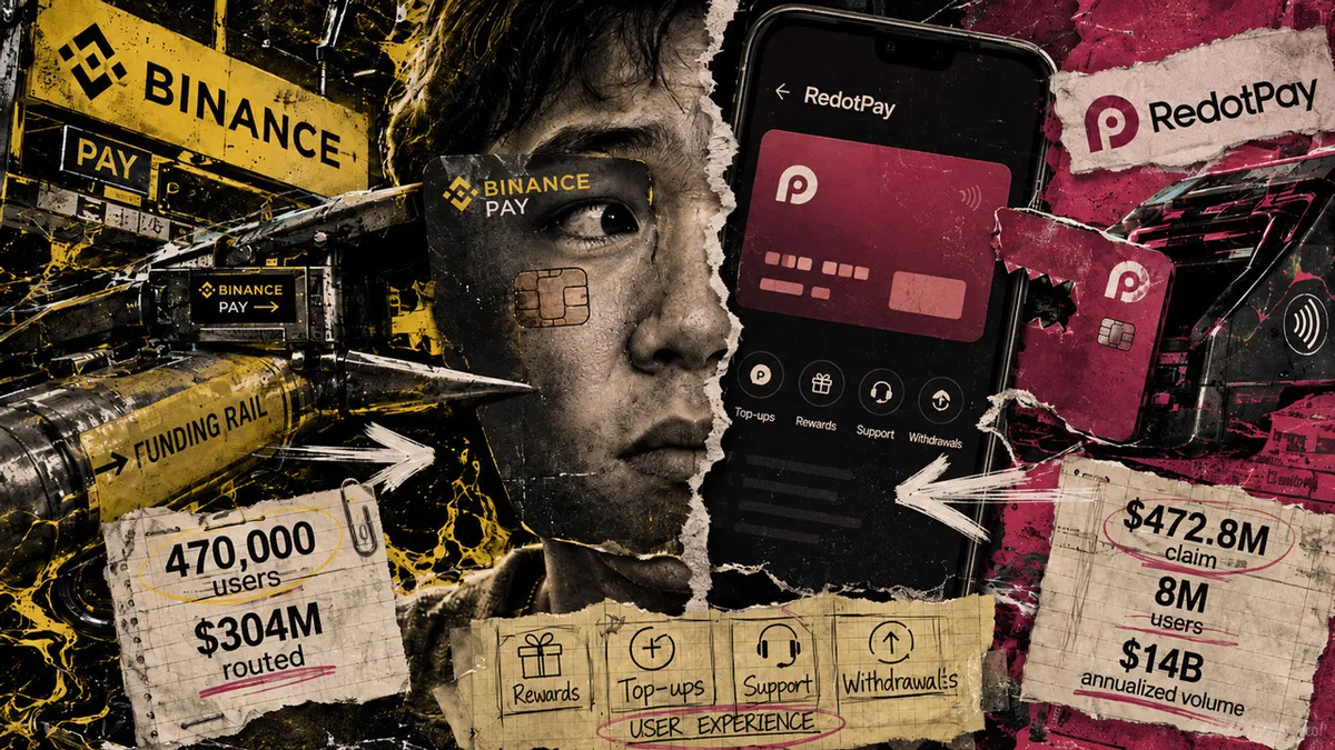 RedotPay accused of diverting 470,000 Binance users for $4 billion empire
