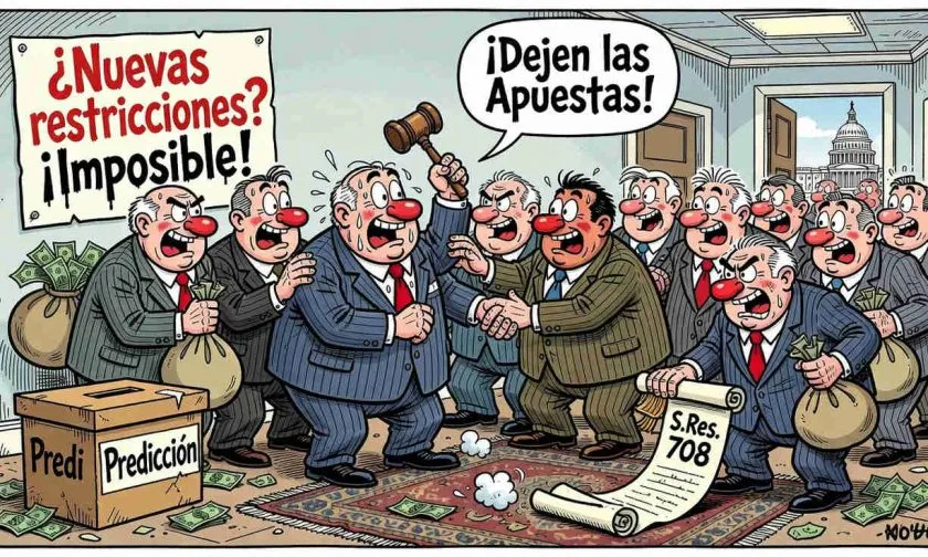 Lobbyistas proyectan que mercados de predicción se mantendrán sin restricciones hasta 2026