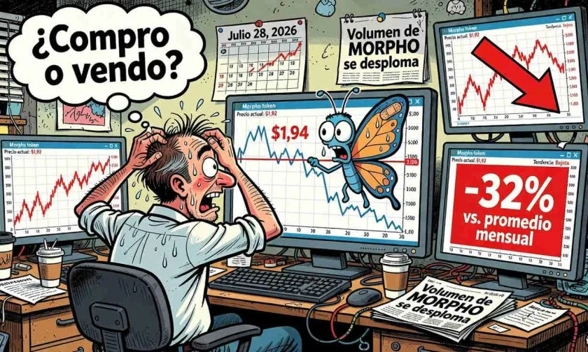 Morpho se aferra a los $2,0 con volumen bajo y una corrección del 51% desde su máximo histórico