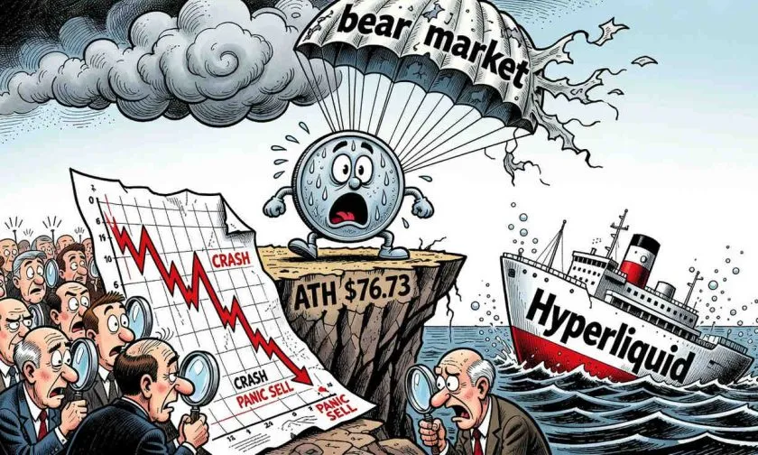 HYPE se desploma un 25% desde su máximo histórico: ¿es el fin de la tendencia alcista o una oportunidad de compra?