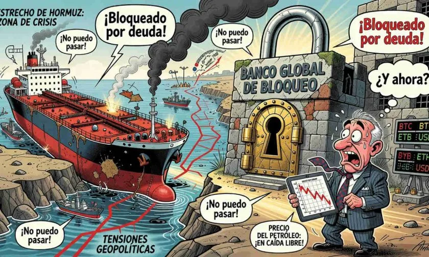 Bloqueo de cuentas de petrolera iraní aumenta tensión en el estrecho de Ormuz