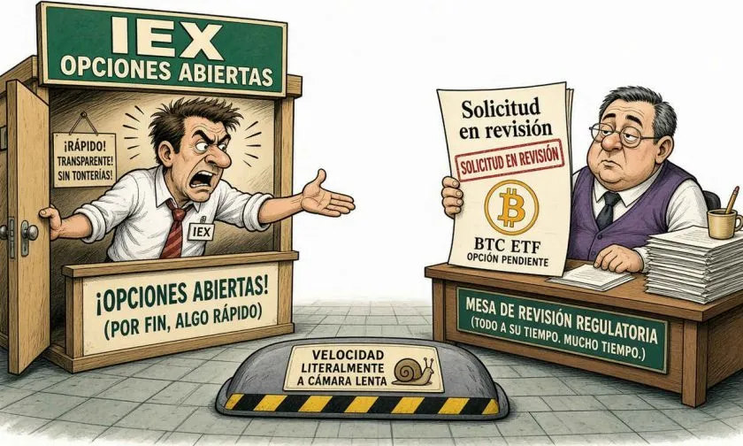 IEX inicia negociación de opciones y busca listar derivados de ETF de Bitcoin