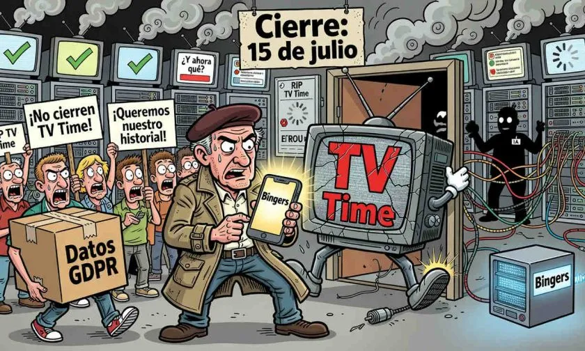 TV Time cerrará sus puertas y su fundador prepara Bingers para salvar a la comunidad