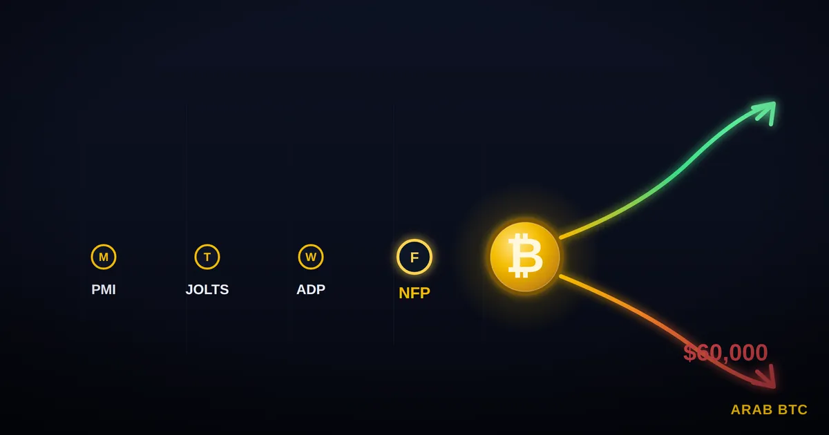أسبوع حاسم ينتظر سوق الكريبتو: هل تدفع البيانات الأمريكية العملات الرقمية إلى موجة صعود جديدة؟