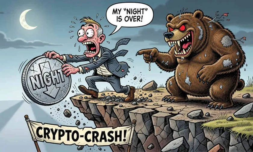 Midnight ($NIGHT) se desploma un 3,2%: ¿se acerca a un soporte clave o se avecina una caída mayor?