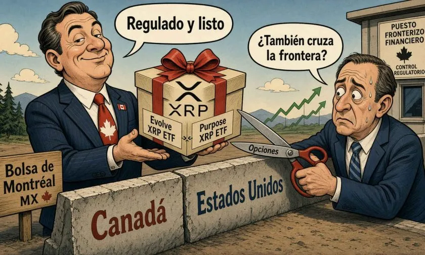 XRP amplía el acceso regulado en EE. UU. mediante opciones de ETF canadienses