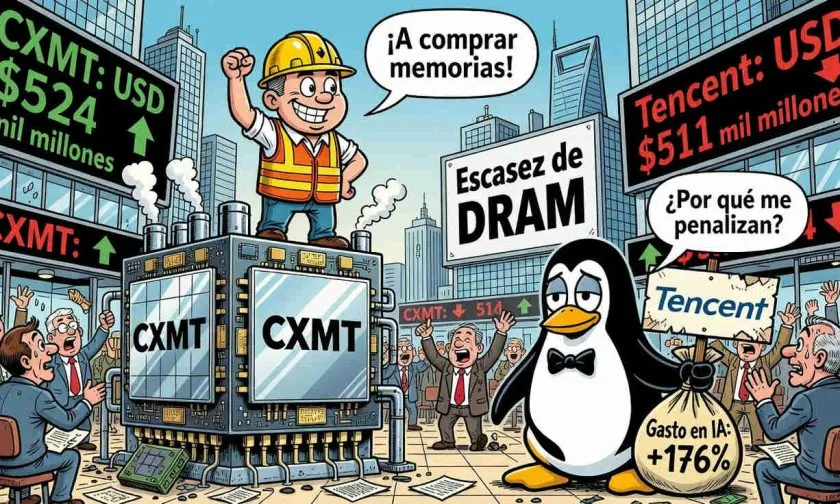 CXMT destrona a Tencent como la empresa más valiosa de China tras su IPO récord