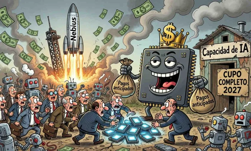 Nebius reporta ingresos superiores a USD $1.000 millones impulsados por IA