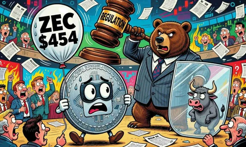 ZEC al borde del abismo: Zcash cae bajo la presión de los osos tras perder un 3% en 24 horas
