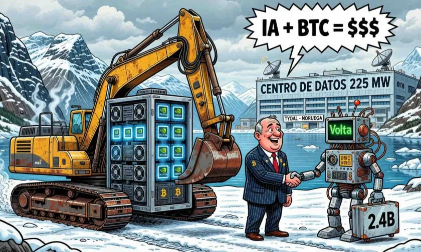 Bitdeer asegura contrato de colocalización para centro de datos de IA de 225 MW en Noruega