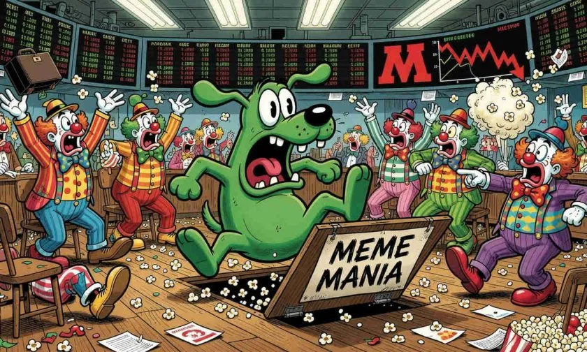 MemeCore $M se derrumba un 58% en 30 días: la burbuja meme estalla en USD $1.2