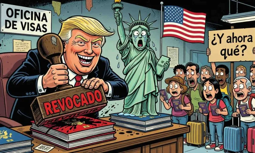 Administración Trump revocará más de 175.000 visas, estableciendo nuevo récord