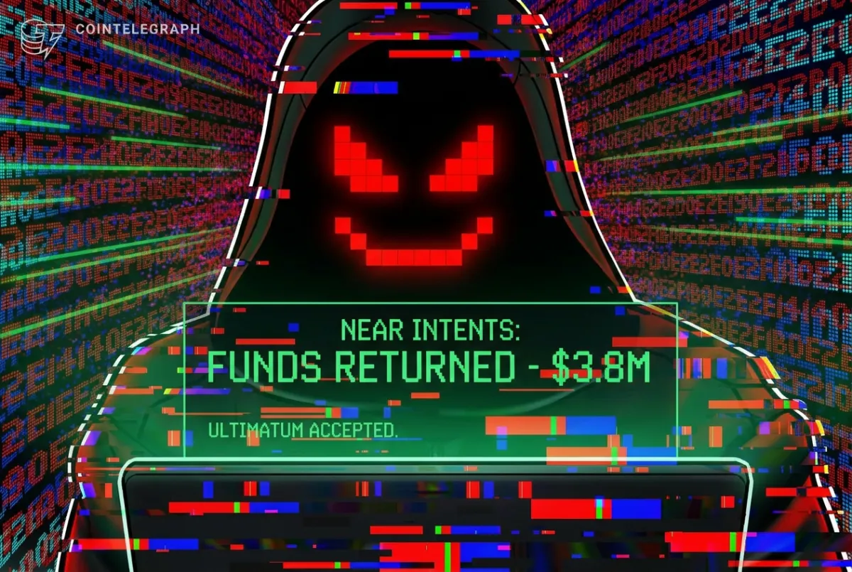NEAR Intents retrieves full $3.8M from exploiter following 48-hour ultimatum