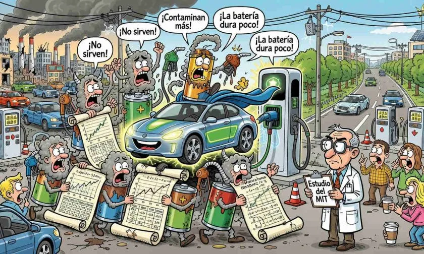 Estudio del MIT desmonta mitos sobre vehículos eléctricos y su impacto ambiental