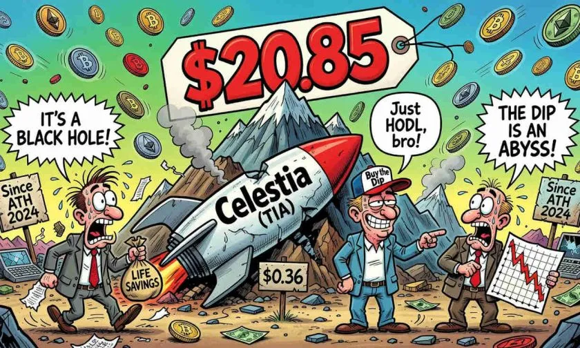 Celestia (TIA) rebota un 1,39% mientras el volumen se desploma: ¿agotamiento vendedor o trampa bajista?