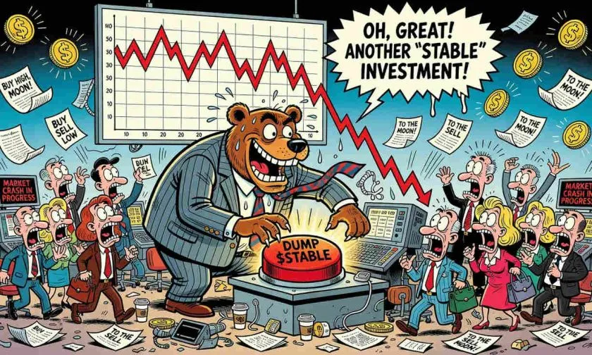 Stable ($STABLE) se desploma un 11,88% semanal: niveles críticos a vigilar este 6 de julio