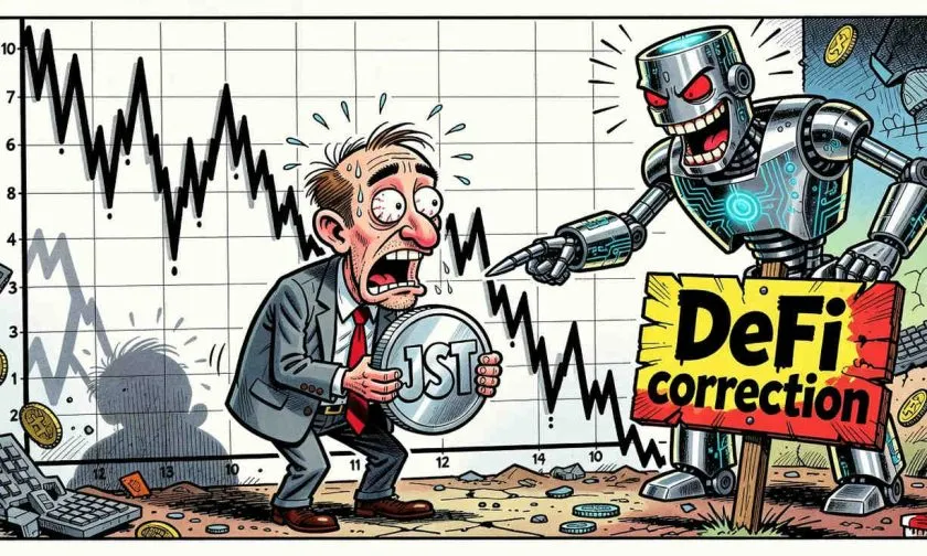 JST se desploma un 15% semanal y pone a prueba la resistencia de los inversores