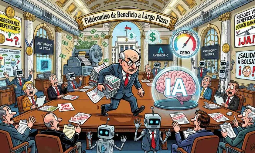 Anthropic incorpora a Ben Bernanke a su fideicomiso independiente en plena carrera por la IA