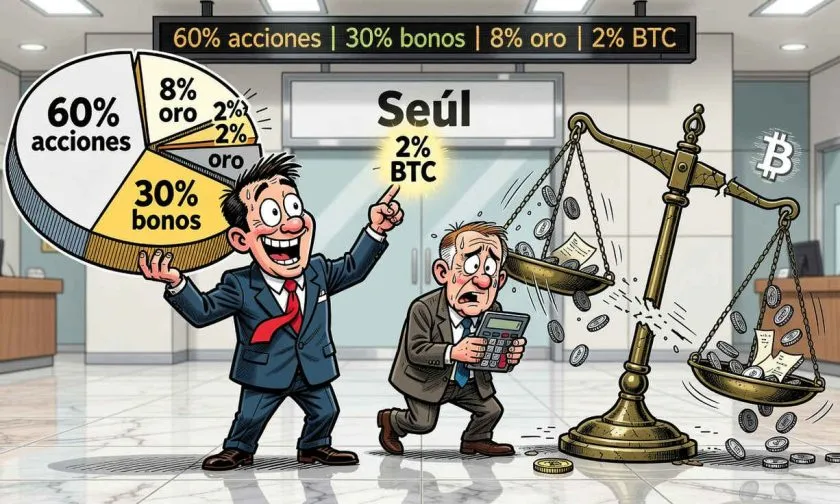 Analista de Shinhan recomienda asignar 2% de la cartera a BTC
