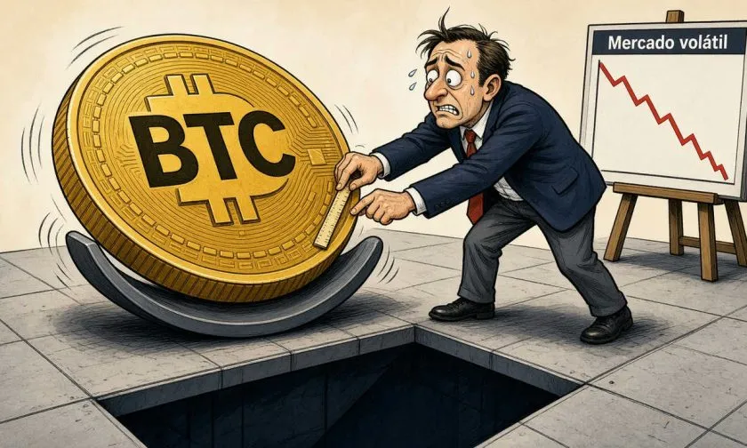 Bitcoin cae 1,54% a USD $84.202,48 y enfrenta pruebas de soporte