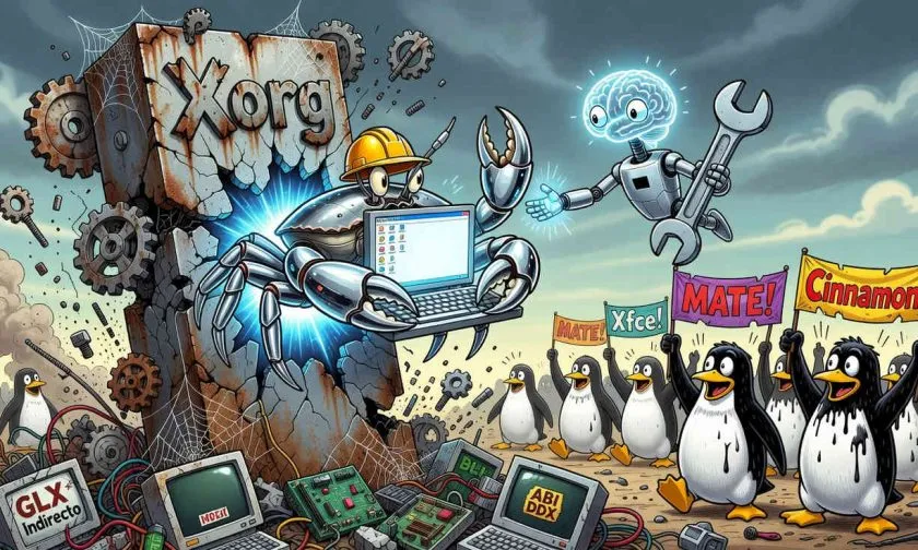 Yserver: el servidor X11 escrito en Rust con ayuda de Claude Code que desafía al legado de Xorg