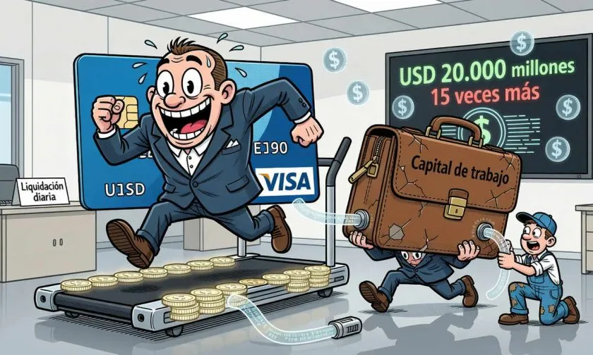 Visa supera los USD $20.000 millones en liquidación anualizada con stablecoins