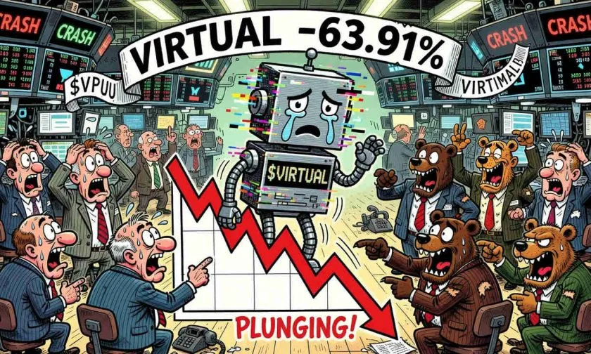 VIRTUAL se desploma un 4.77% y extiende su caída a -63.91% anual