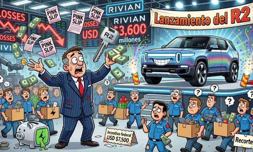 Rivian despide a cientos de empleados mientras apuesta todo al lanzamiento del R2