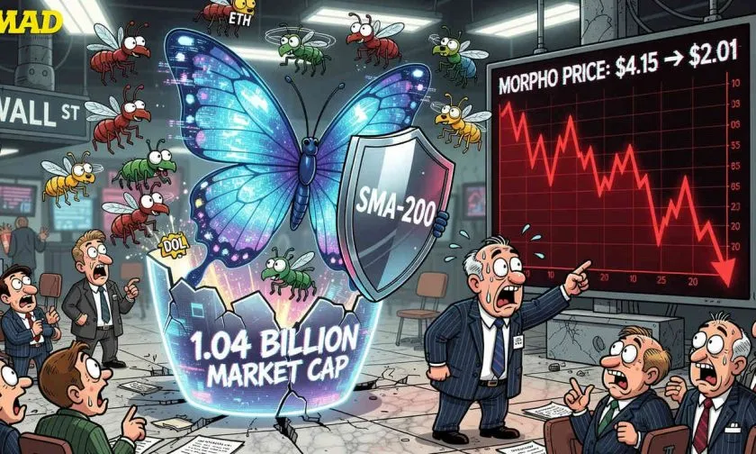 Morpho ($MORPHO) lucha por mantener los $2,00 tras retroceso semanal del 5%: ¿se avecina una ruptura?