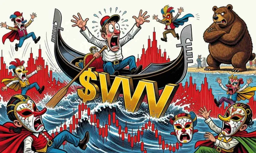 Venice Token $VVV se desploma un 26% en 30 días tras su ATH: niveles críticos para un rebote