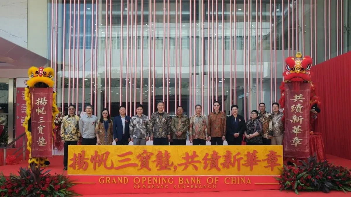 Bank of China buka cabang di Semarang untuk dukung perdagangan Indonesia-China