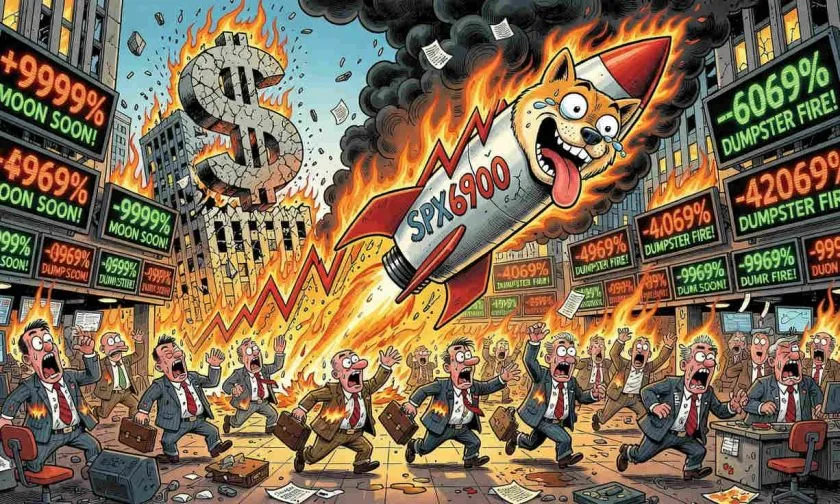 SPX6900 ($SPX) hoy: el memecoin corrige un 3,95% tras un rally del 46% mensual