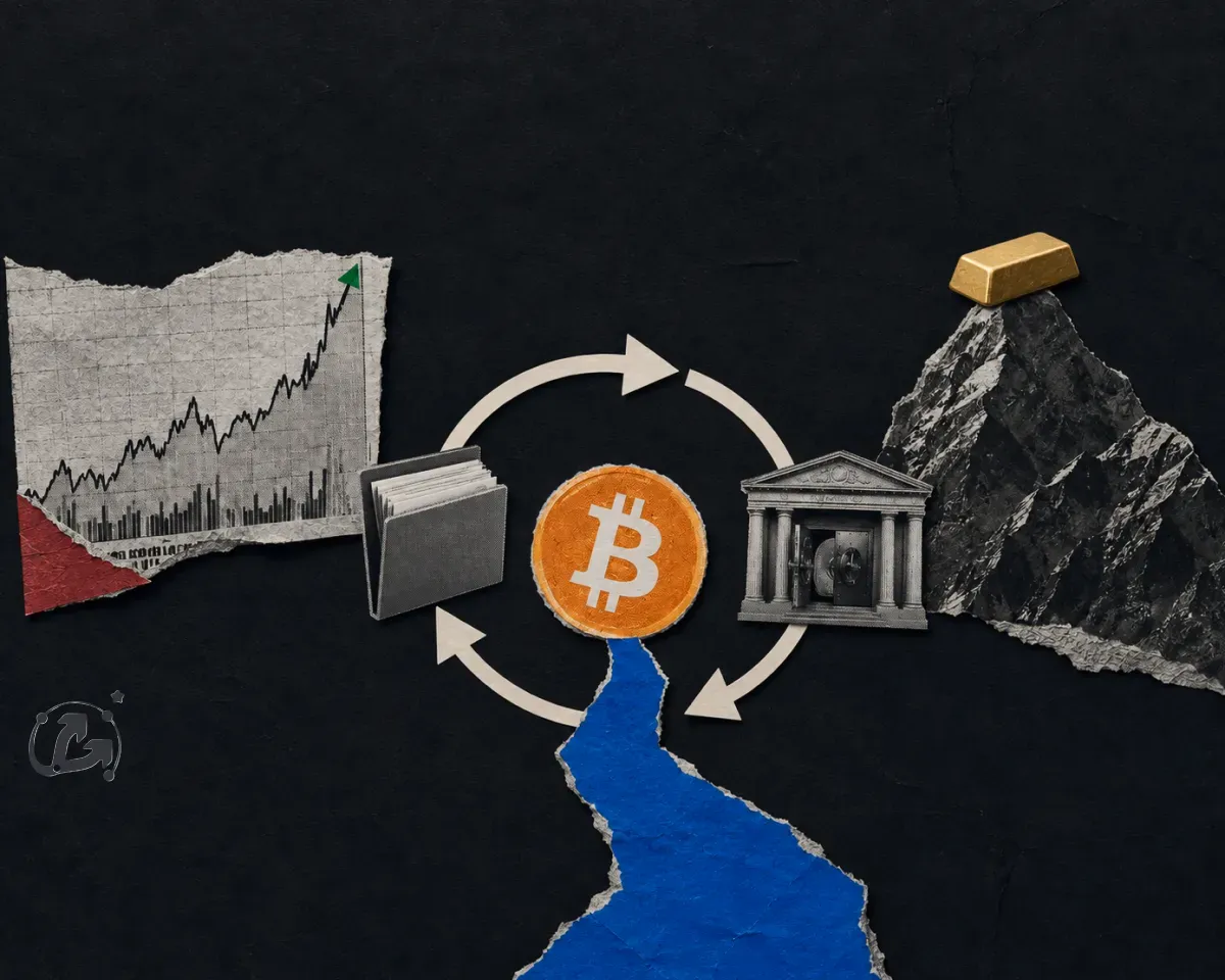 Биткоин остается на уровне $64 900, несмотря на рекорды S&P 500 и золота