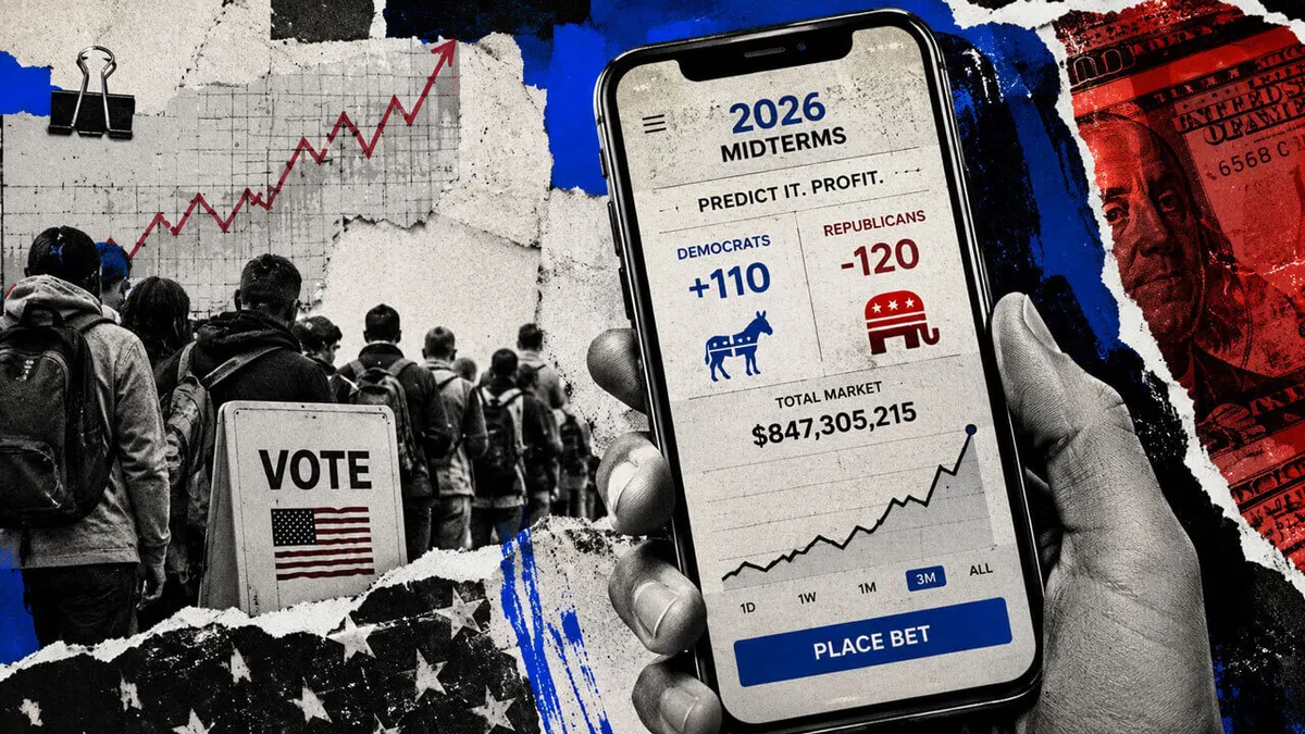 1% of wallets dominate $133M in Polymarket midterm election betting