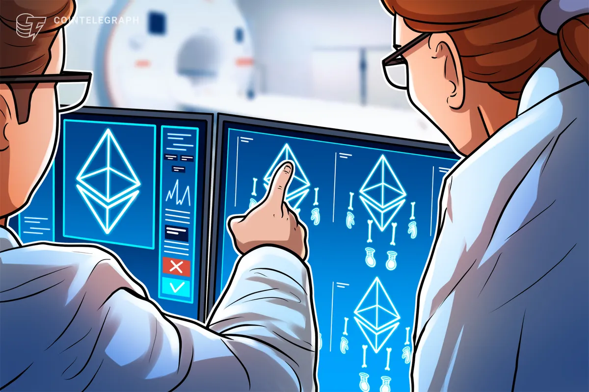 Bitmine's 53.5K ETH purchase raises its Ethereum supply control to 4.9%