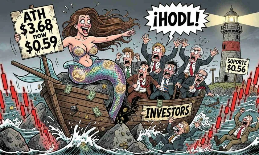 SIREN se desploma 21%: ¿estamos ante la rendición final del token meme?