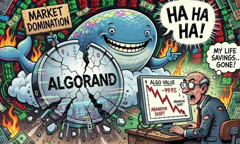 Algorand se hunde un 5,81% y acumula pérdidas del 26,87% en siete días en medio de pánico vendedor