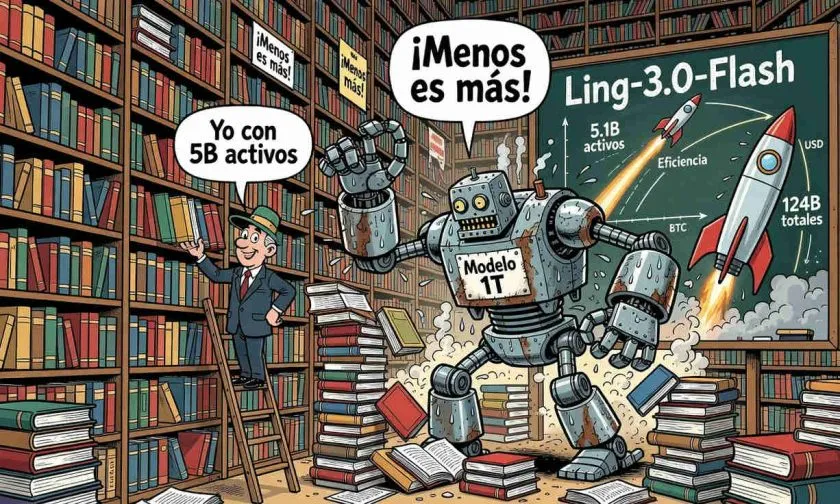 Ant Group lanza un modelo de IA con 124.000 millones de parámetros que supera a su gigante de 1 billón