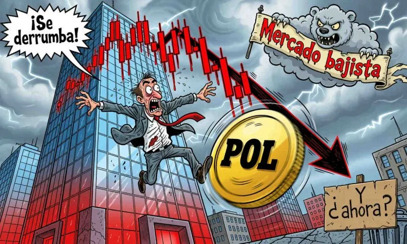 POL pierde 93,77% desde su máximo histórico y lucha por encontrar soporte