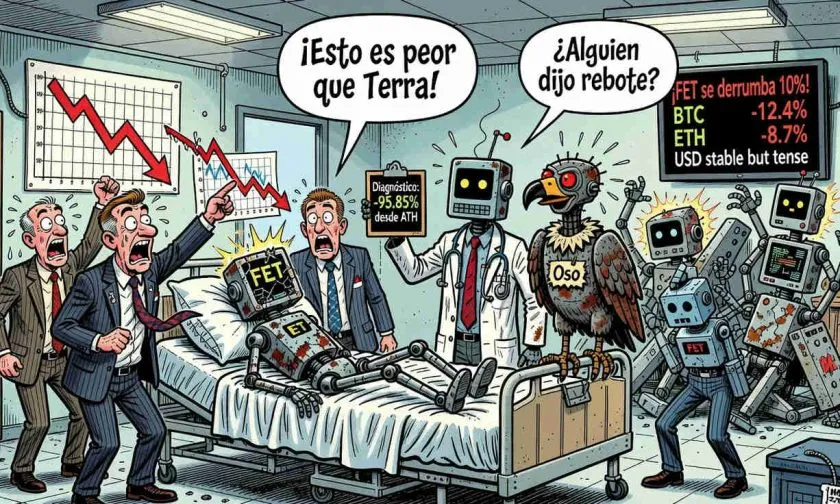 Fetch.ai (FET) se desploma un 10% y toca mínimos anuales: ¿oportunidad de compra o alerta de capitulación?