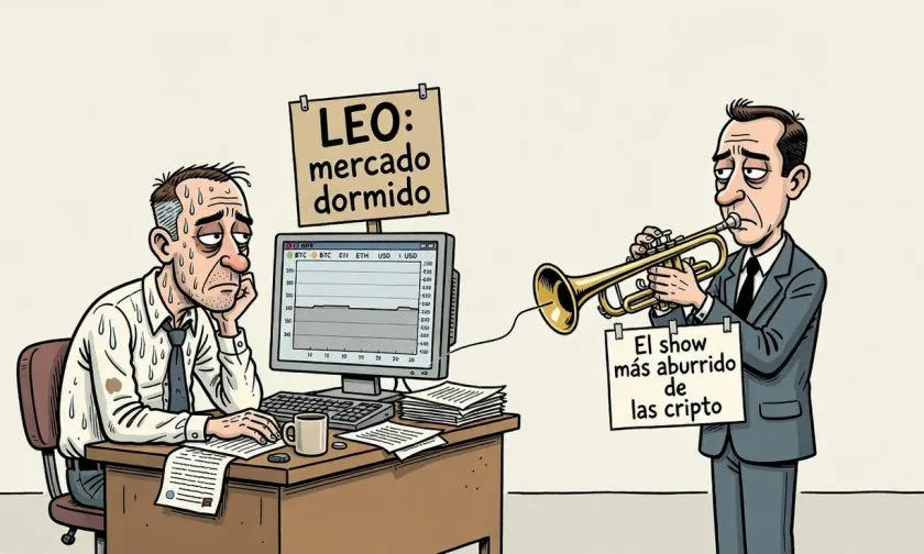 LEO se mantiene firme en $9,59 a pesar de baja liquidez en el mercado