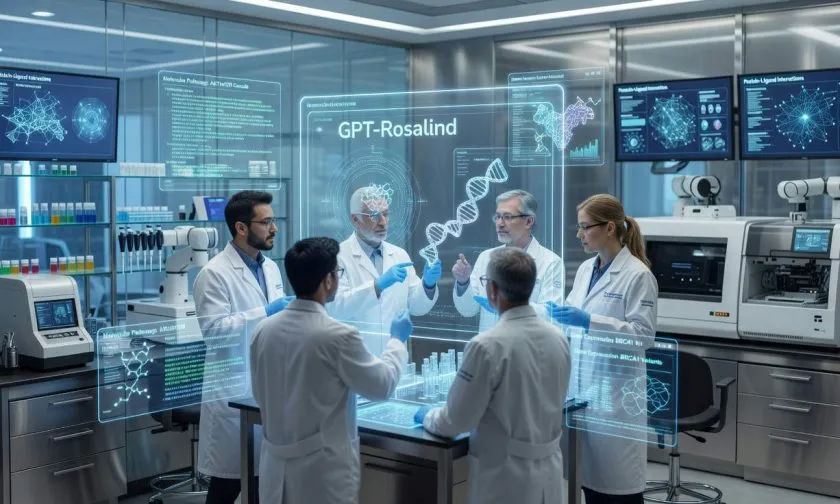 OpenAI lanza GPT-Rosalind, modelo de IA para acelerar biología y descubrimiento de fármacos