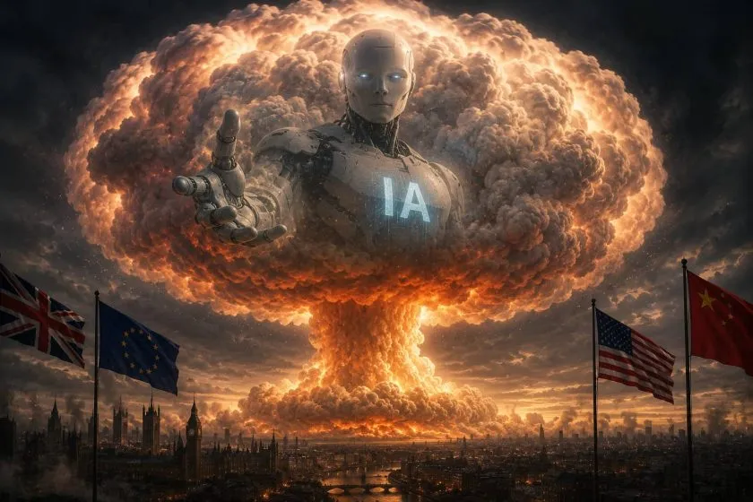 Reino Unido pide regular la IA antes de que ocurra un “Hiroshima digital”