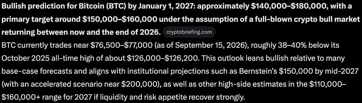 توقعات Meta AI لسعر Bitcoin: هل يصل إلى 85 ألف دولار؟