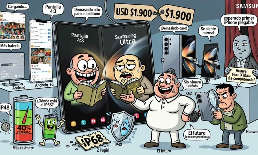 Samsung Galaxy Z Fold 8: el plegable ancho que quiere convertirse en la nueva normalidad