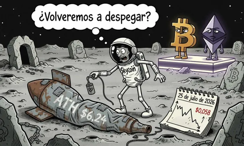 SKY se aferra a los $0.058 en medio de un volumen menguante este 25 de julio
