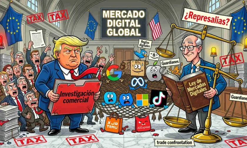 Legisladores de EE. UU. piden a Trump investigar las normas tecnológicas de la UE